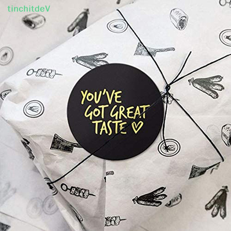 Set 500 Miếng Dán Họa Tiết Chữ Thank You Dễ Thương Dùng Trang Trí Sổ Tay / Quà Tặng