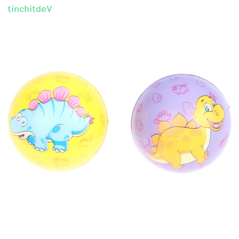 Quả Bóng PU Đồ Chơi Giảm Căng Thẳng Hình Khủng Long Hoạt Hình 63mm Dành Cho Trẻ Em