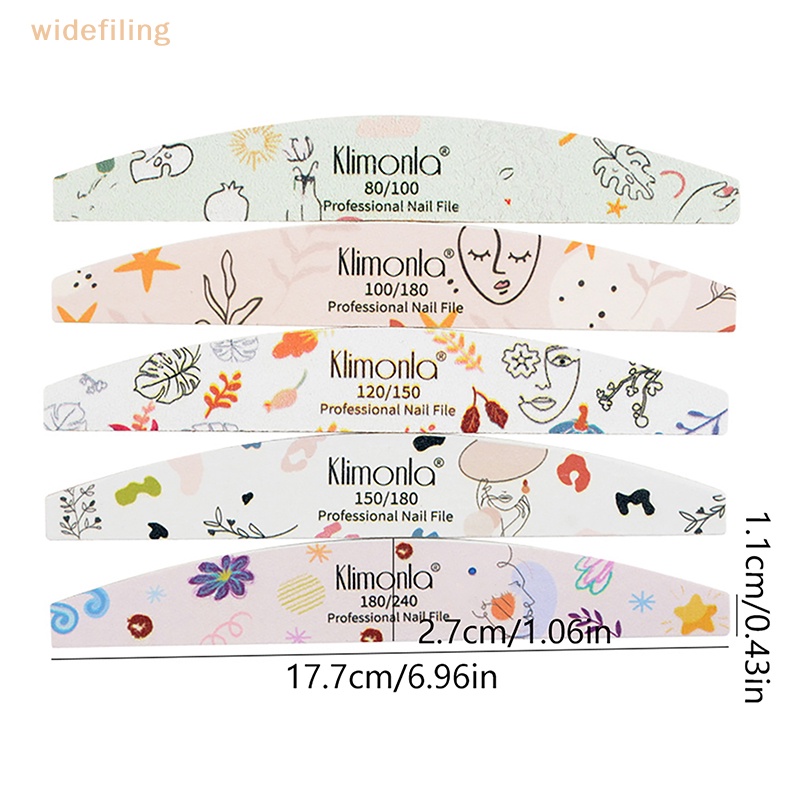 Bộ 10 Miếng Giấy Nhám Đánh Bóng Móng Tay 180 / 240