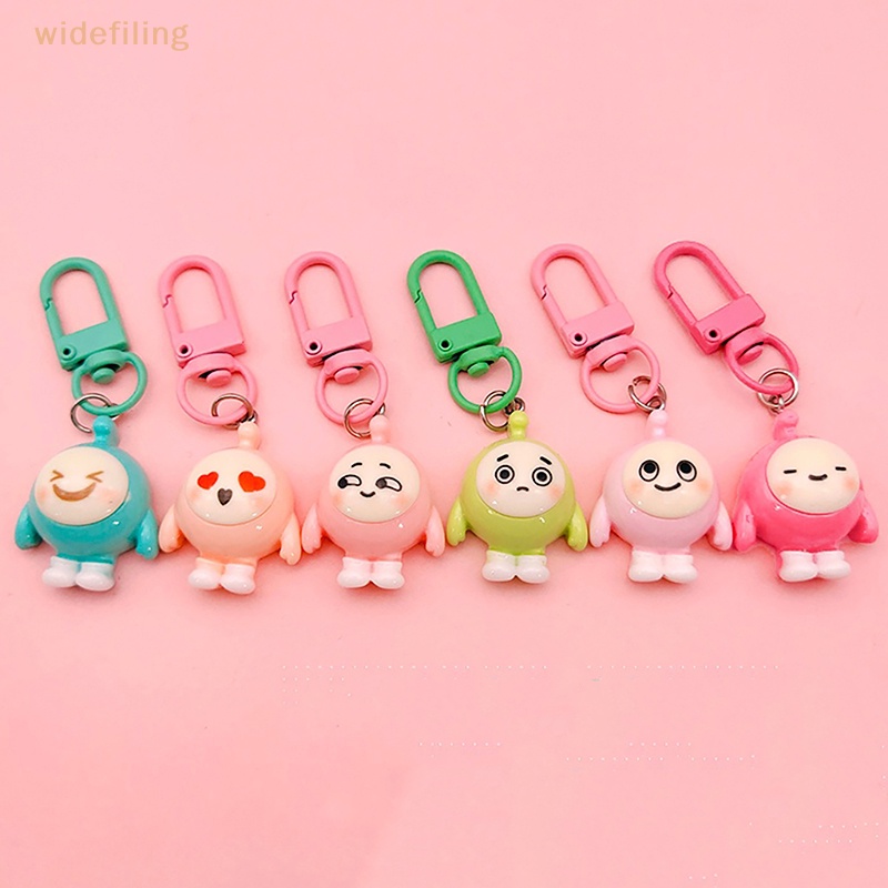 Móc Khóa Hình Quả Trứng Búp Bê Hoạt Hình Dễ Thương