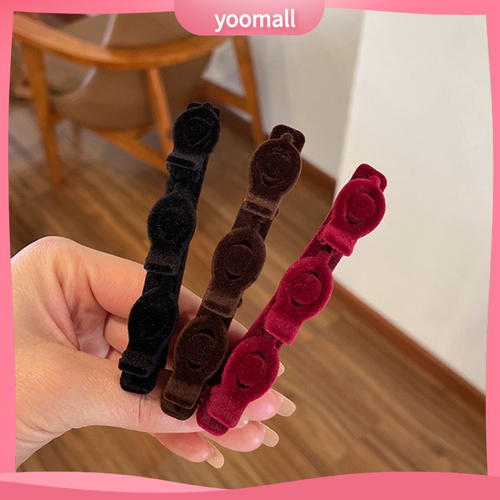 Kẹp Tóc Hai Lớp Phong Cách Hàn Quốc Thanh Lịch Đơn Giản