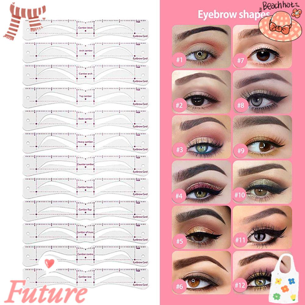 FUTURE Khuôn Hỗ Trợ Vẽ Lông Mày Có Thể Tái Sử Dụng Tiện Lợi