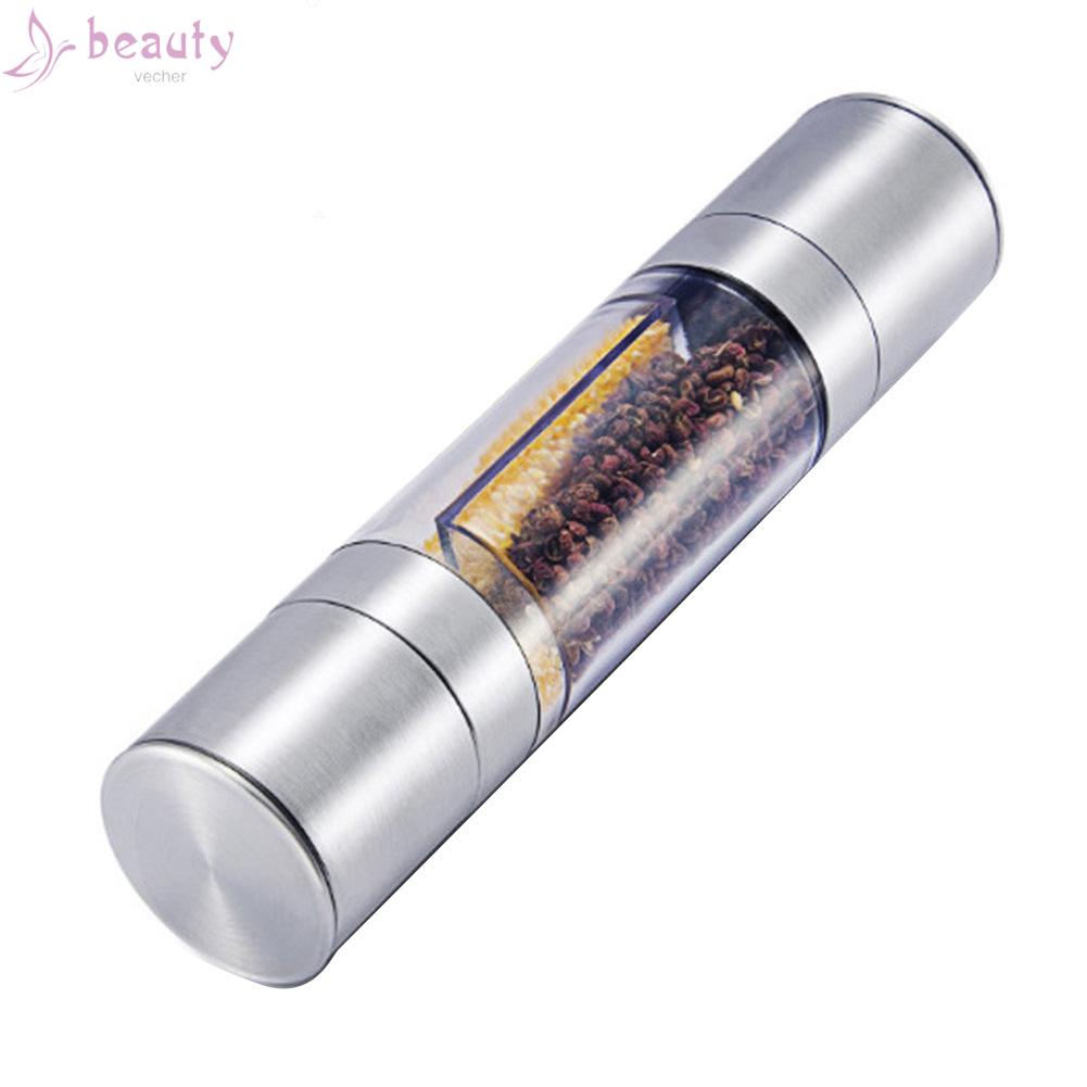 Dụng Cụ Xay Tiêu / Muối Biển Bằng Thép Không Gỉ