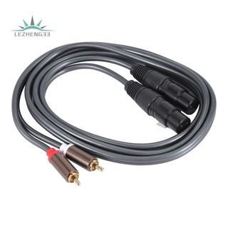 Cáp chuyển đổi âm thanh xlr sang 2 xlr rca