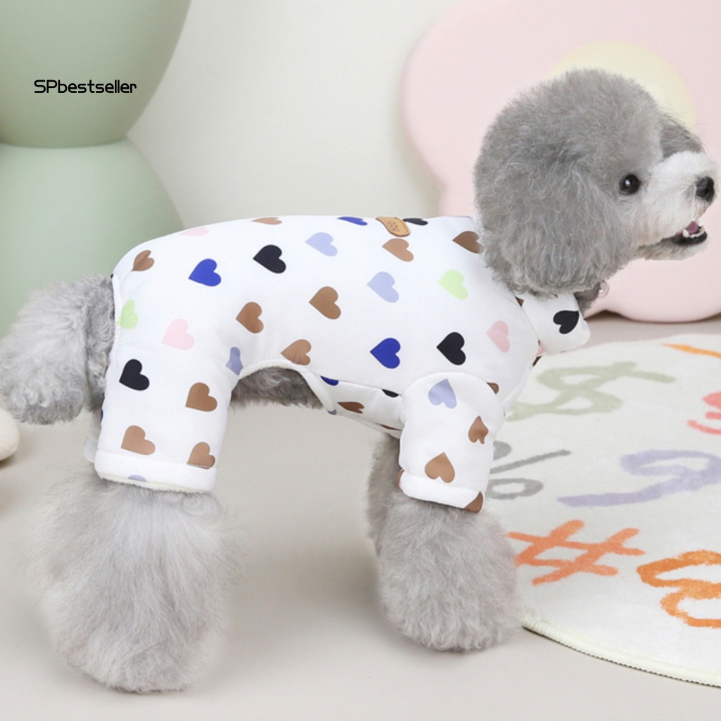 Bộ Áo Liền Quần Bốn Ống Không Gây Dị Ứng Thời Trang Mùa Thu Cho Thú Cưng