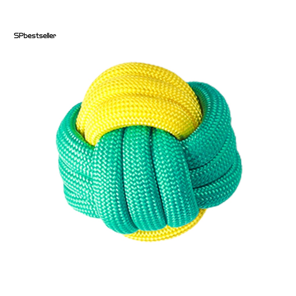 Đồ Chơi Nhai Mềm Mại Siêu Nhẹ Thiết Kế Thắt Nút Nhiều Màu Sắc Vui Nhộn Cho Thú Cưng