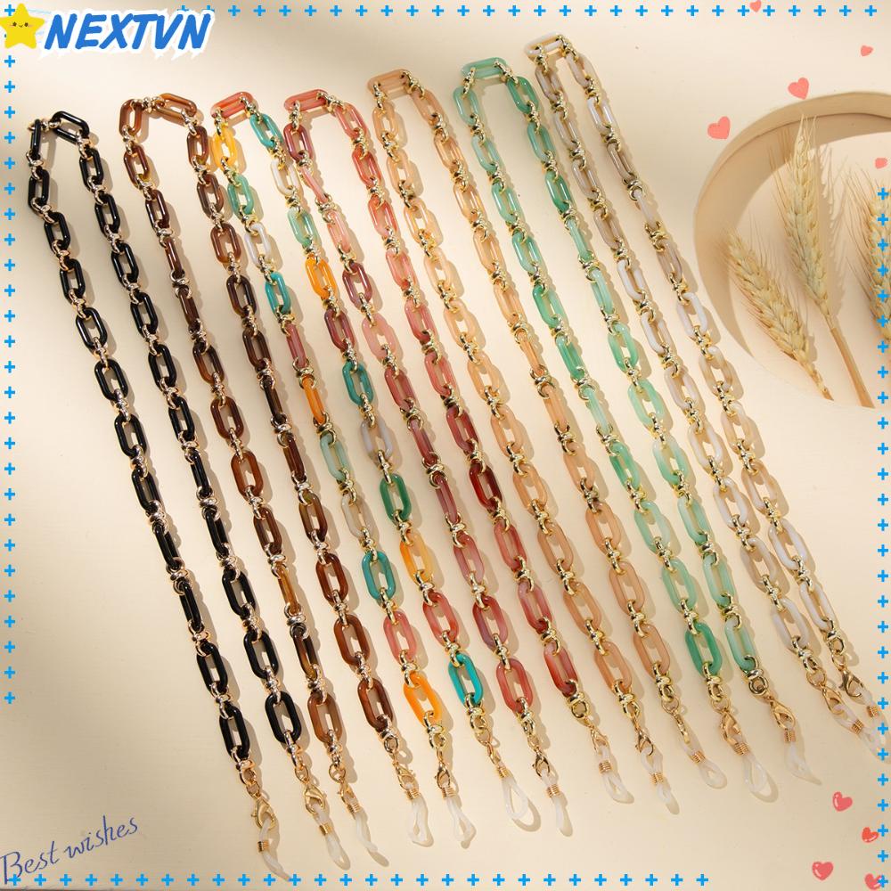 NEXTVN Dây Xích Kim Loại Đeo Mắt Kính Đa Năng