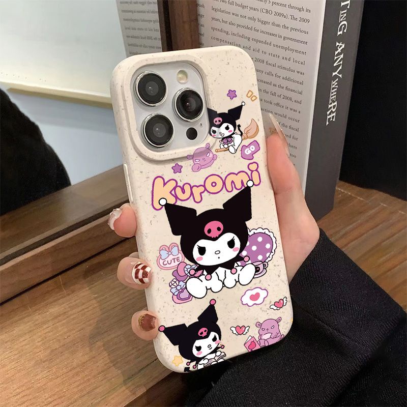 Ốp Điện Thoại Mềm Chống Sốc Kiểu Dáng Đơn Giản Cho Iphone 138 Kuromi 11 14Promax 12Plus 7 NP4J