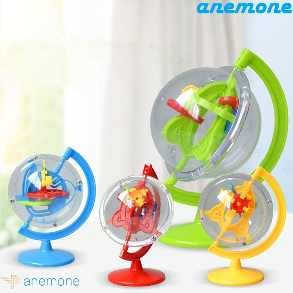 ANEMONE Quả Cầu Mê Cung 3D Bằng Nhựa Ba Chiều Vui Nhộn Làm Quà Tặng Cho Bữa Tiệc