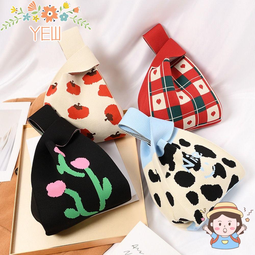 Túi Đeo Vai Mini Đan Len Thời Trang Xinh Xắn Cho Nữ