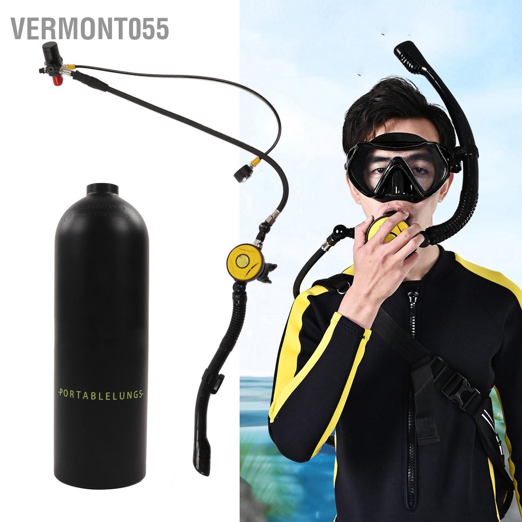 Vermont055 DIDEEEP Lặn Biển Xe Tăng Bộ Thiết Bị 2L X5000Plus Ngực Mặt Nạ Đôi Dây Đeo Vai Túi Xách
