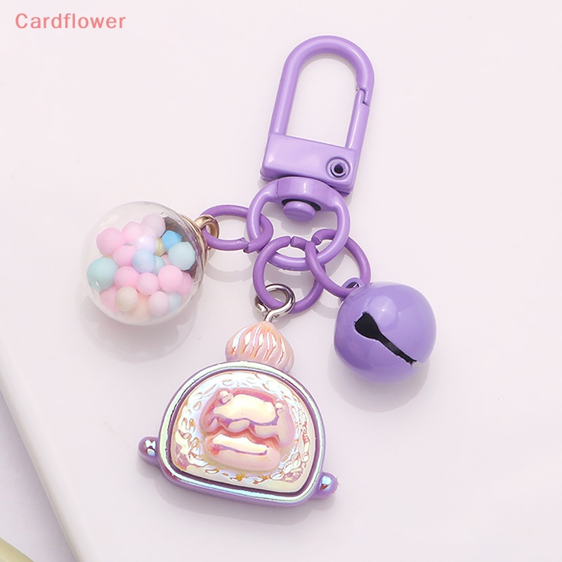 Móc Khóa Hình Que Kem Và Thỏ Mini Dễ Thương