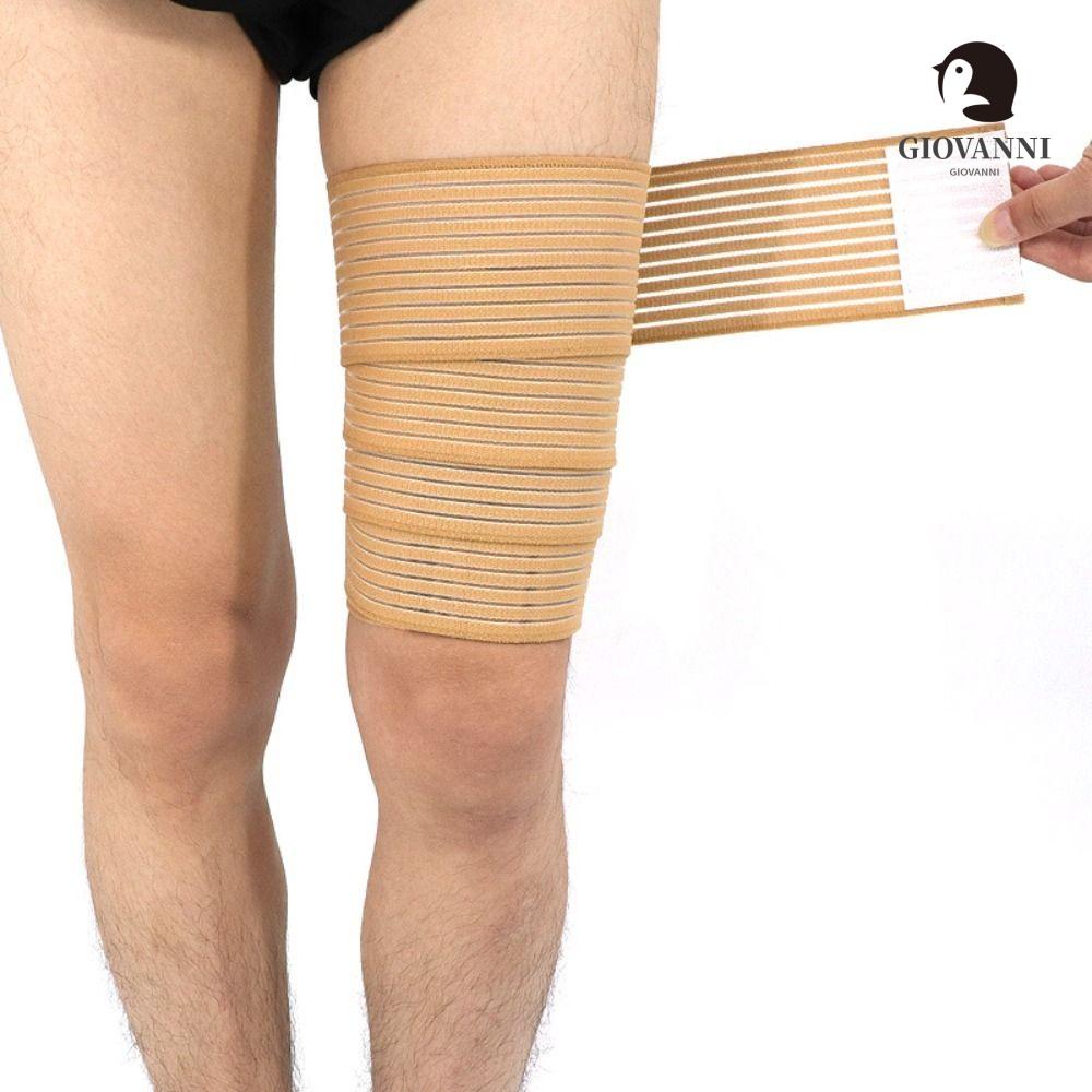 GIOVANNI 1 Đai Quấn Bắp Đùi Bằng Nylon Co Giãn Giảm Đau An Toàn Hỗ Trợ Luyện Tập Thể Thao / Gym