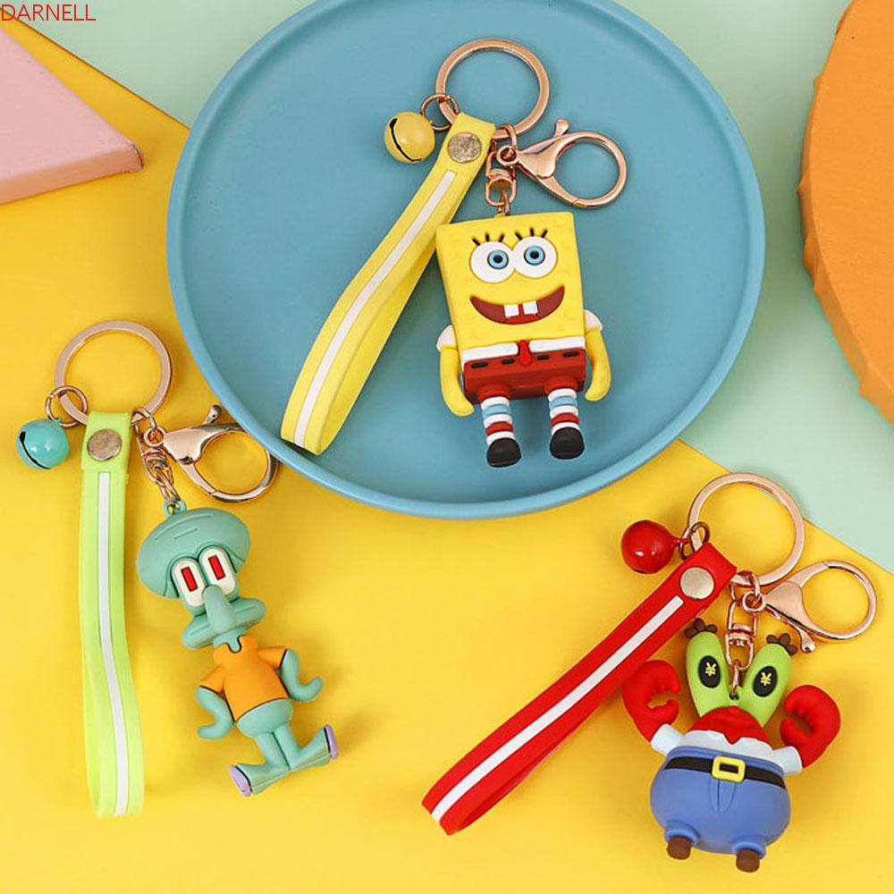 Móc Khóa Hình Hoạt Hình Sponge-Bob Dễ Thương