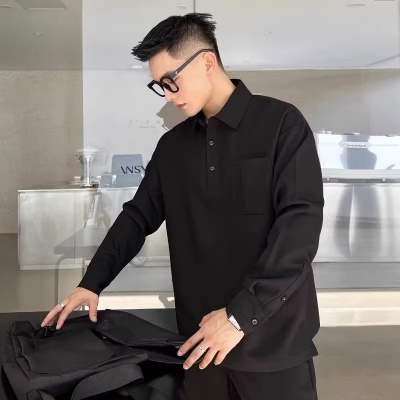 Áo Sơ Mi Nam Tay Dài Dáng Rộng Phong Cách Doanh Nhân Thời Trang Xuân Thu Mới 2023