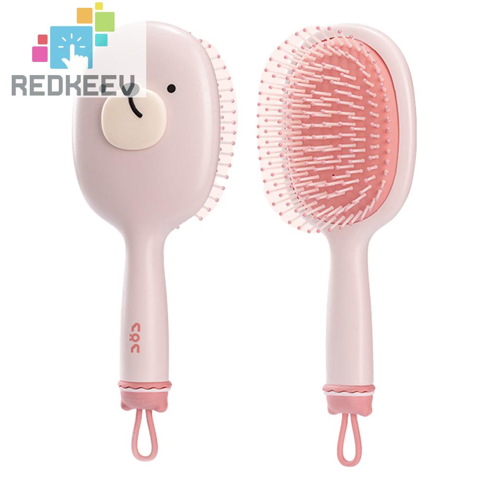 Lược Chải Tóc Mát Xa Da Đầu Bằng Nhựa Chống Mòn