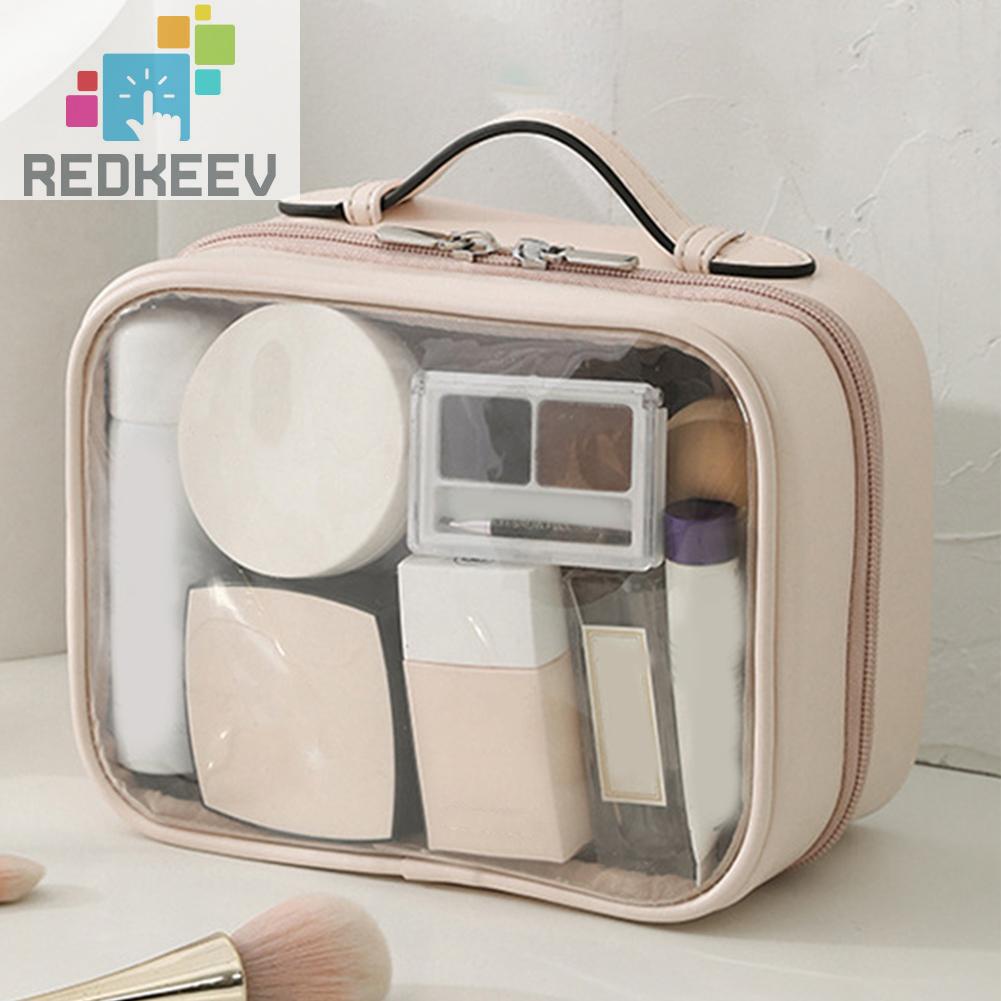 Túi Đựng Mỹ Phẩm Hai Lớp Chống Thấm Nước Sức Chứa Lớn Tiện Lợi Dễ Sử Dụng