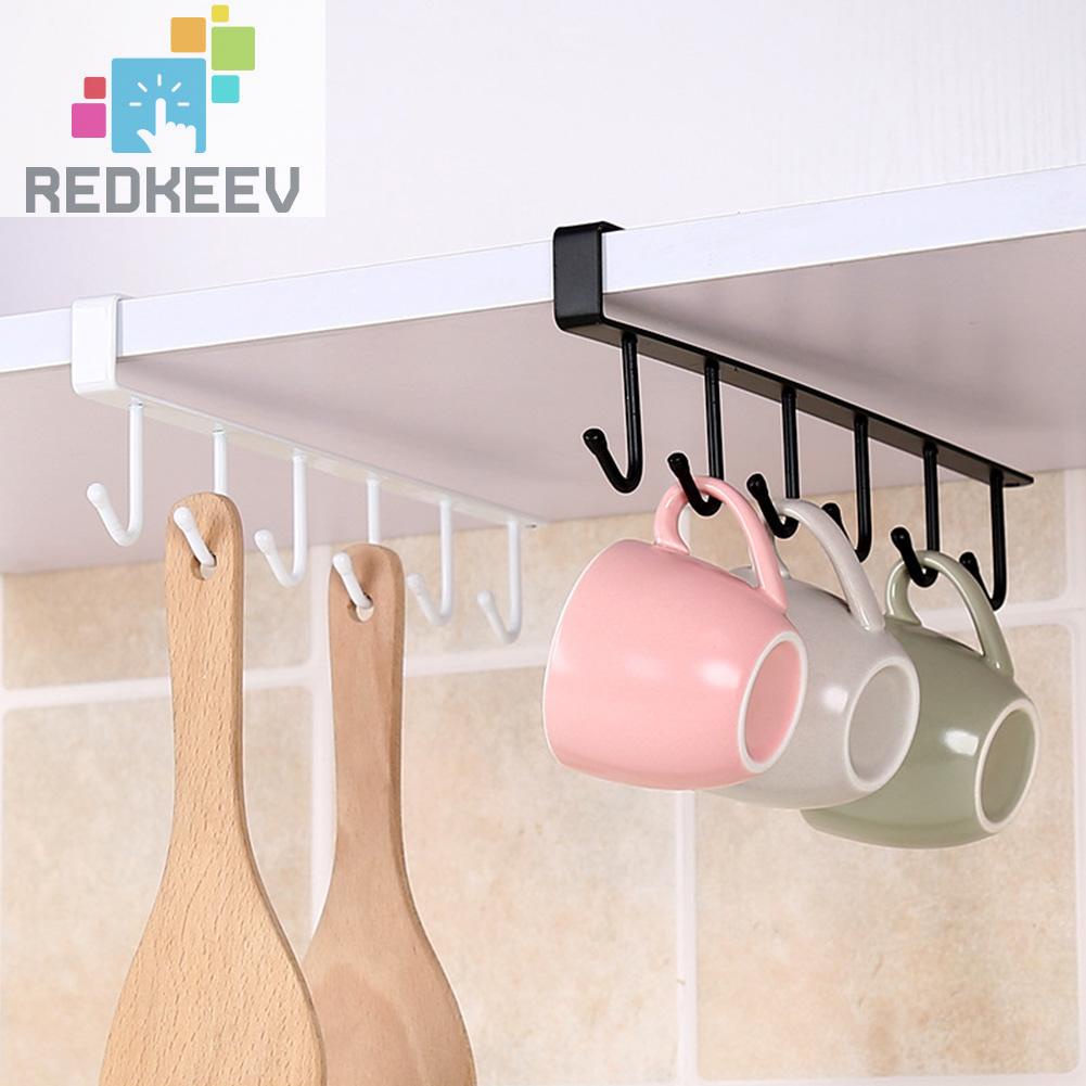 Set 1 / 2 Giá Đỡ Cốc Cà Vạt / Cà Vạt / Khăn Choàng Cổ 6 Móc Tiện Dụng