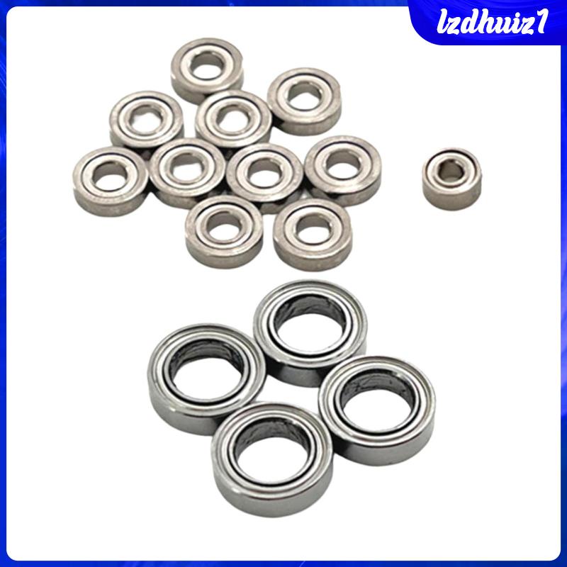 Bộ 15 Vòng Bi Kim Loại Cho Xe Điều Khiển Từ Xa Wltoys 1 / 28