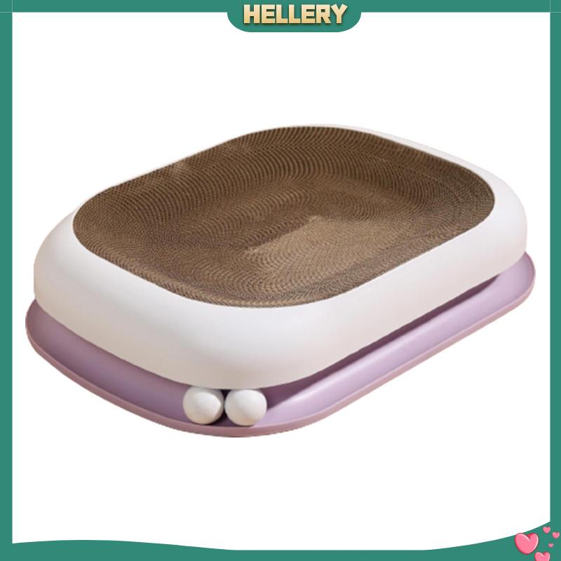 Tấm Đệm Phủ Đồ Chơi Chống Trượt Hình Oval Dành Cho Mèo Cưng Cào Móng