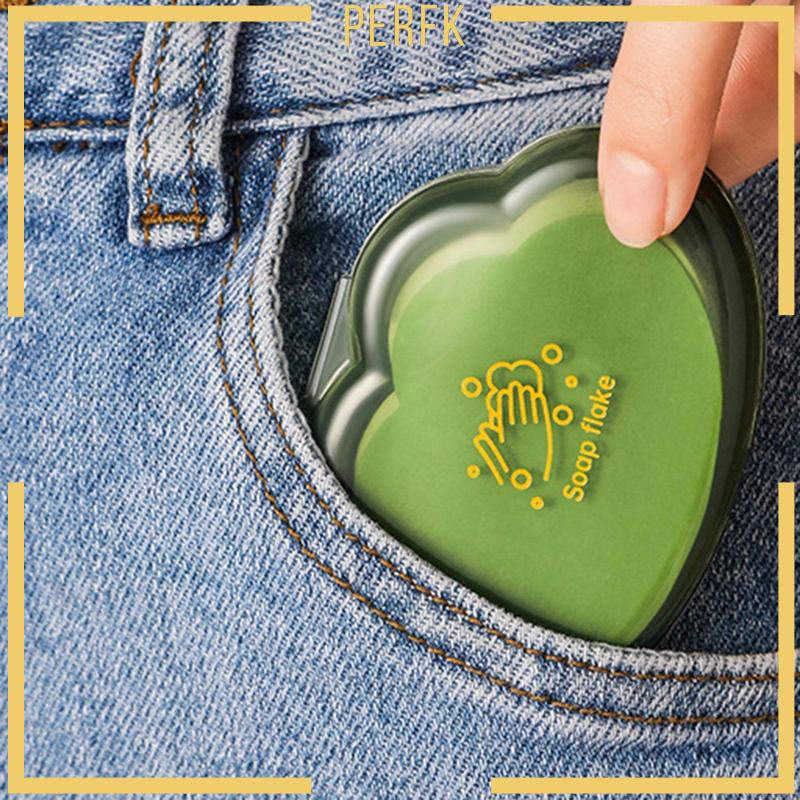 Bộ 50 Miếng Xà Phòng Giấy Hình Đám Mây Tan Trong 1 Dùng Một Lần