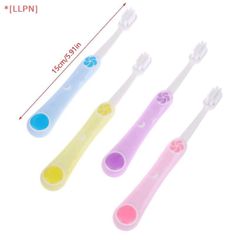 Bàn Chải Đánh Răng Lông Mềm Hình Hoạt Hình Màu Sắc Ngẫu Nhiên Cho Bé Trai