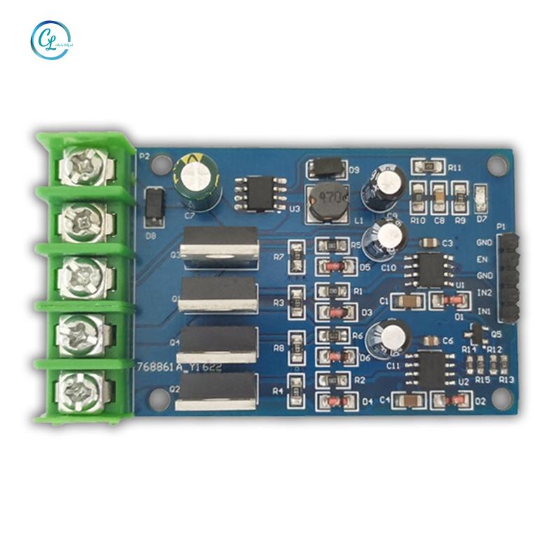 Mô Đun Điều Khiển Động Cơ H-Bridge Công Suất Cao Mos Với Phanh Khẩn Cấp Và Đảo Ngược