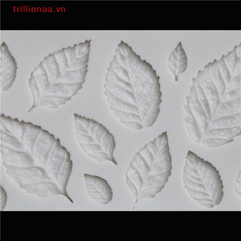 Khuôn Silicon Làm Bánh Hình Chiếc Lá Xinh Xắn