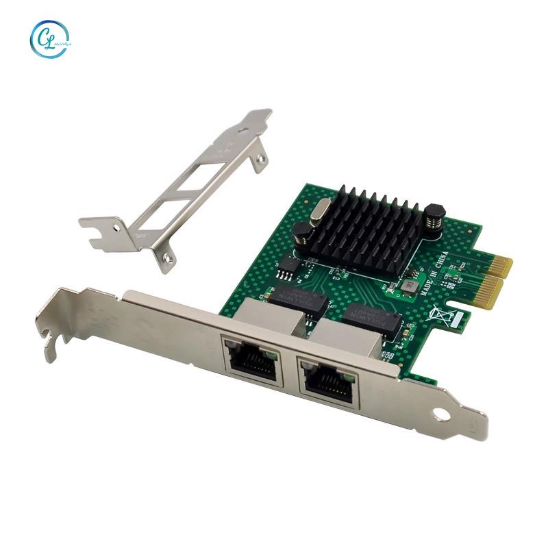 Card Mạng Hai Cổng BCM5718 Gigabit Server PCI Express X1