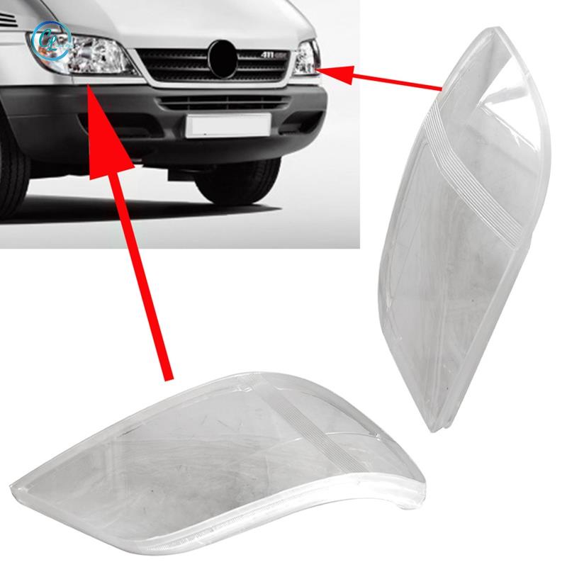 1 Cặp Ốp Đèn Pha Trong Suốt Cho Mercedes Sprinter 901 9018202661 9018202761