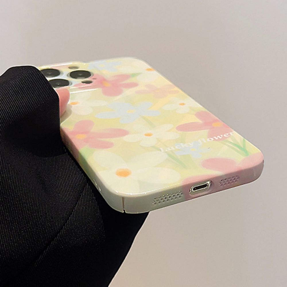 Ốp Điện Thoại TPU Mềm In Hoa Graffiti Thời Trang Cho IPhone 14 13 12 11 Pro Max X XR 8 7 Plus SE