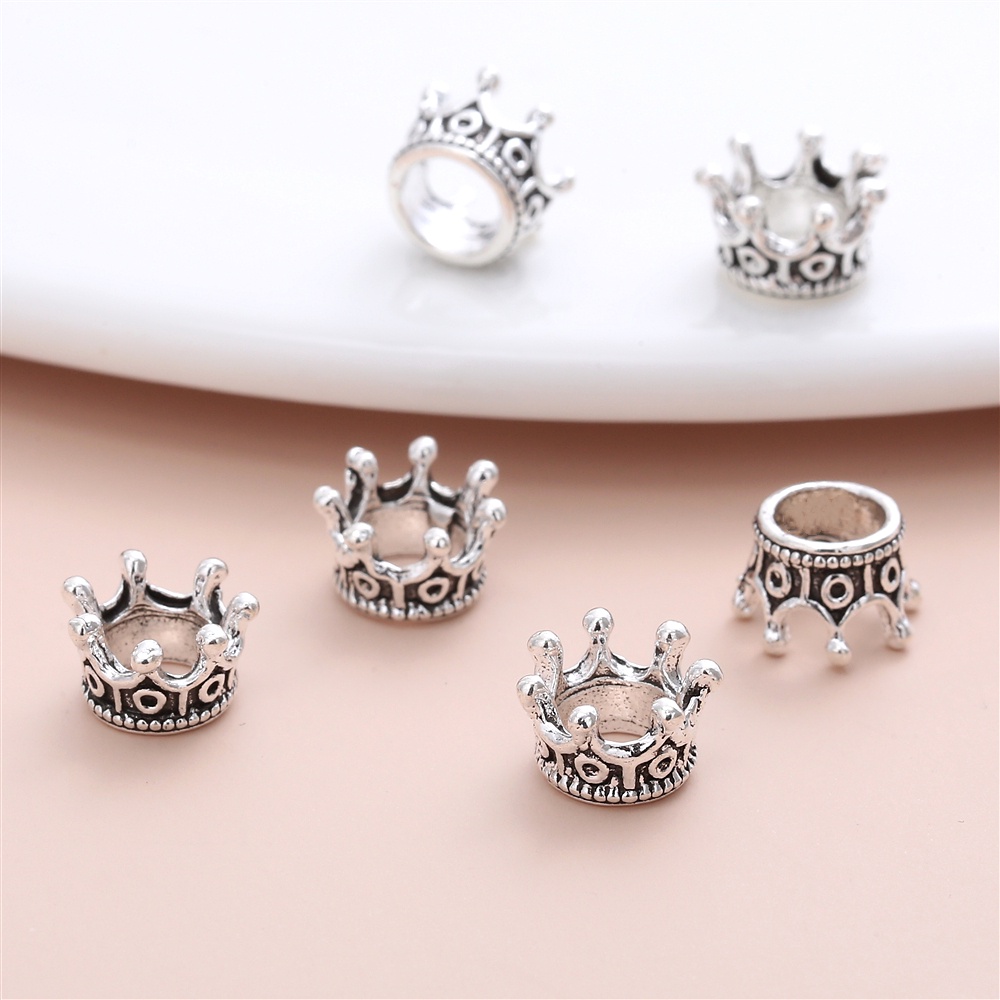 Set 20 Mặt Vòng cổ Hình Vương Miện Phong Cách Vintage