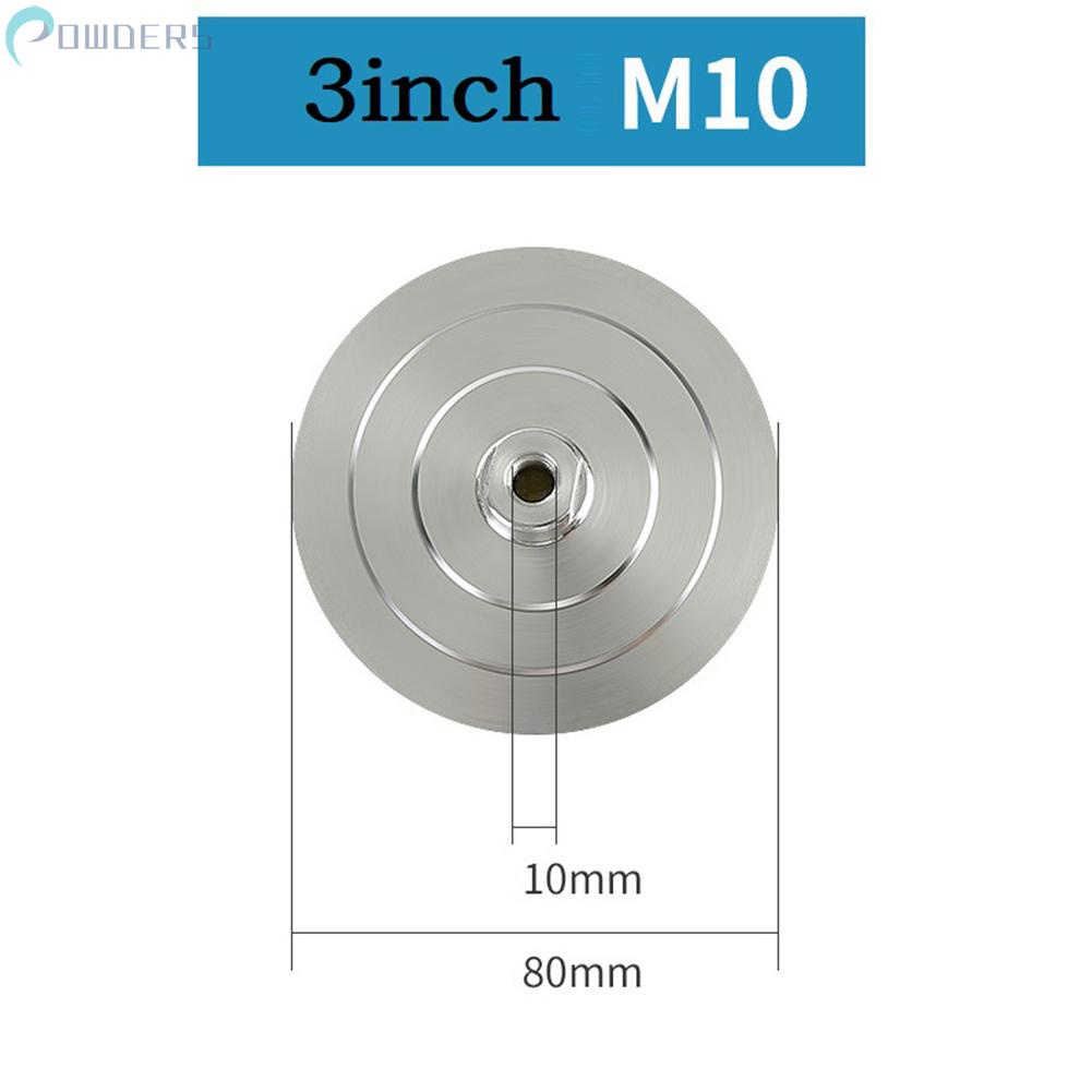 Đế Đánh Bóng Bằng Nhôm M14 M10 M16 5 / 8-11 3 &quot;/ 80mm 4&quot; / 100mm
