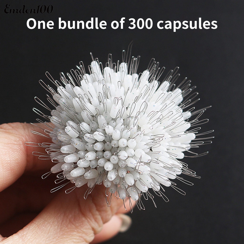 Set 300 Nút Chặn Dây Câu Bằng Silicone Chống Va Chạm Không Làm Đau Tiện Lợi