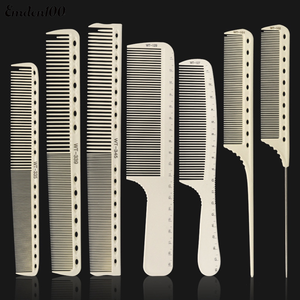 Lược Tạo Kiểu Tóc Thời Trang Chống Tĩnh Điện Chống Trượt Kèm Thang Đo Cho Salon