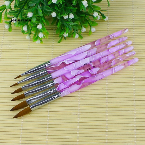 Set 6 Cọ Vẽ Trang Trí Móng Tay Chuyên Nghiệp