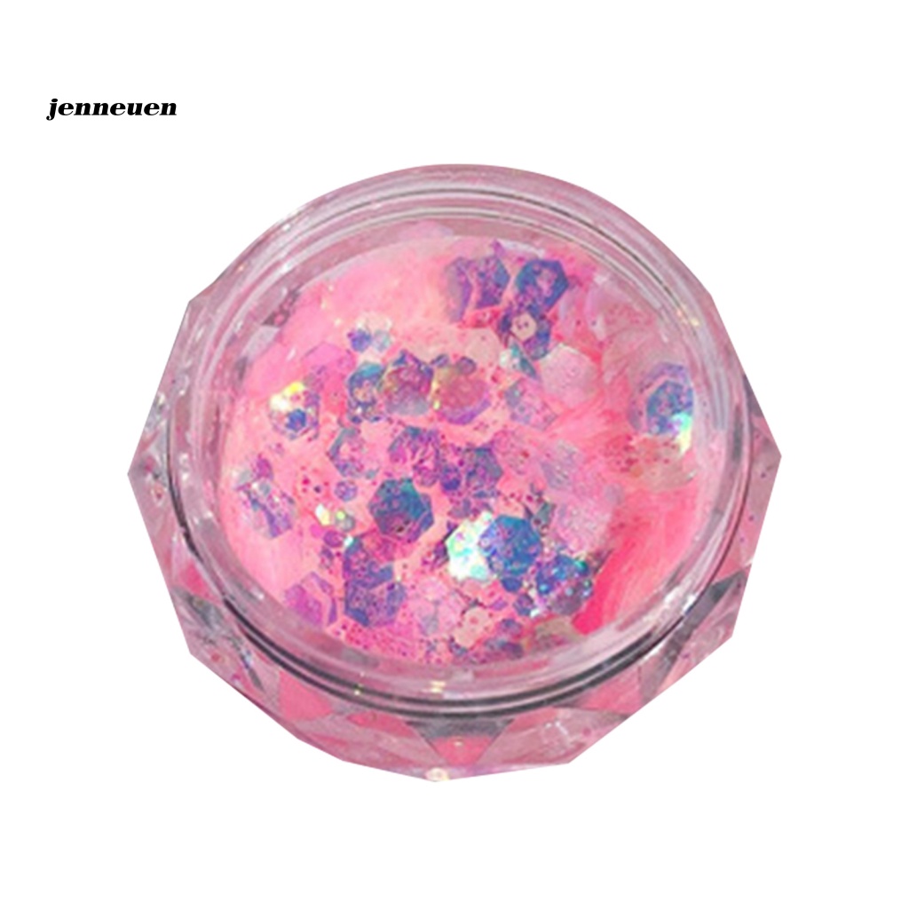 1 Hộp Bột Kim Tuyến Dạ Quang Tự Trang Trí Móng Tay