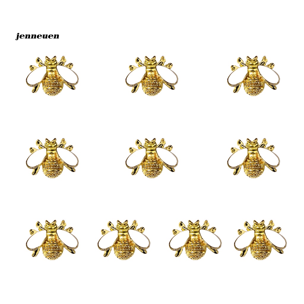 Set 10 Miếng Dán Trang Trí Móng Tay Hình Ong Nhỏ Dễ Sử Dụng