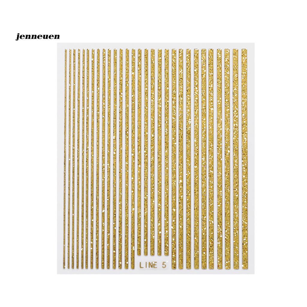 Miếng Dán Trang Trí Móng Nghệ Thuật Họa Tiết Lấp Lánh Có Thể Tháo Rời