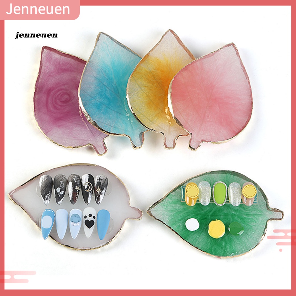 Bảng Màu Vẽ Móng Nghệ Thuật Hình Ngôi Sao / Trái Tim / Chiếc Lá Nhiều Màu Sắc