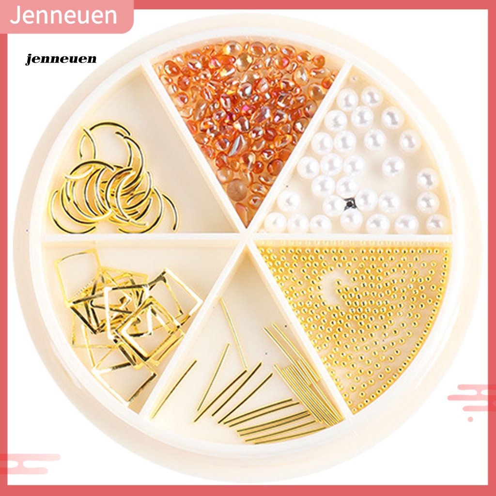 Phụ Kiện Trang Trí Móng Tay Bằng Kim Loại Nhiều Hình Dạng