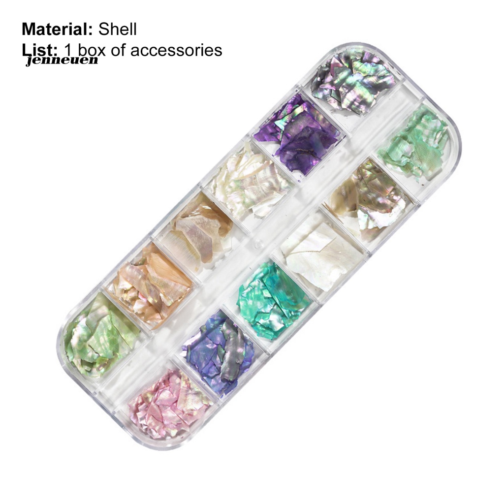 1 Hộp Phụ Kiện Trang Trí Móng Tay Lấp Lánh Dành Cho Nữ