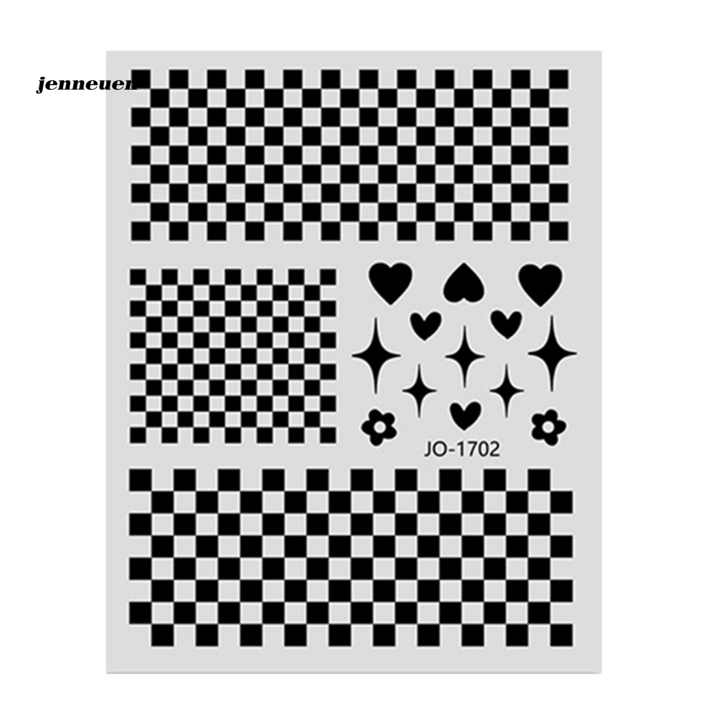 Miếng Dán Trang Trí Móng Tay 2D Siêu Mỏng Tinh Tế