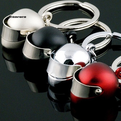 Móc Khóa Kim Loại Hình Nón Bảo Hiểm Xe Máy Cá Tính Sáng Tạo Mới