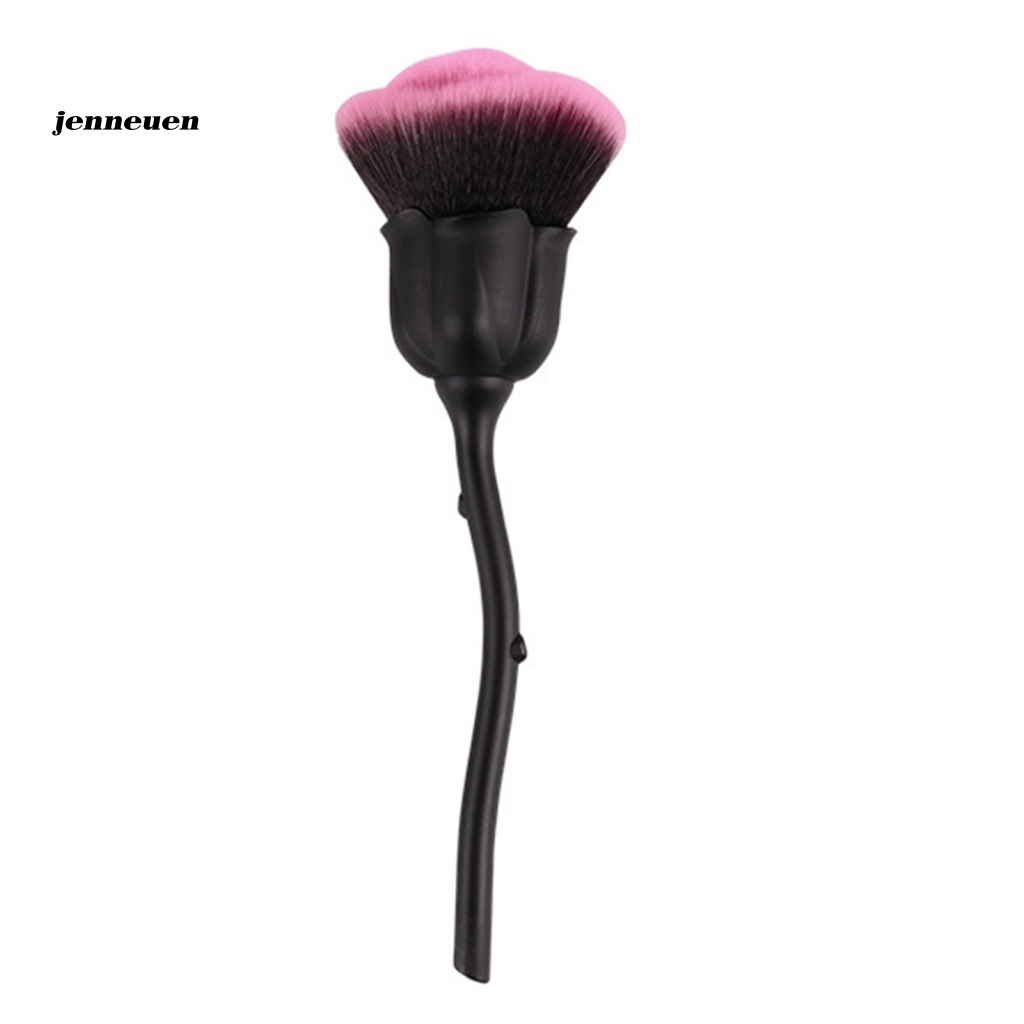 Cọ Trang Điểm Mềm Mại Hình Hoa Hồng Không Phai Màu Cho Nữ