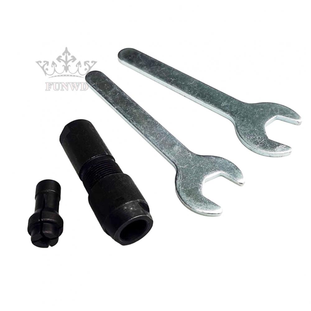 【FUNWD】Chuck M10 Modified Adapter Silver Thread To Straight Black For 100-type