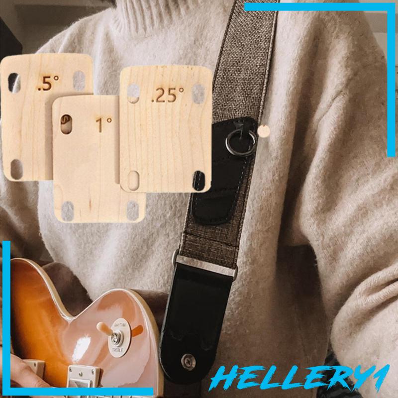 Set 3 Đệm Tăng Chiều Cao 4 Lỗ Chuyên Dụng Cho Đàn Guitar Điện