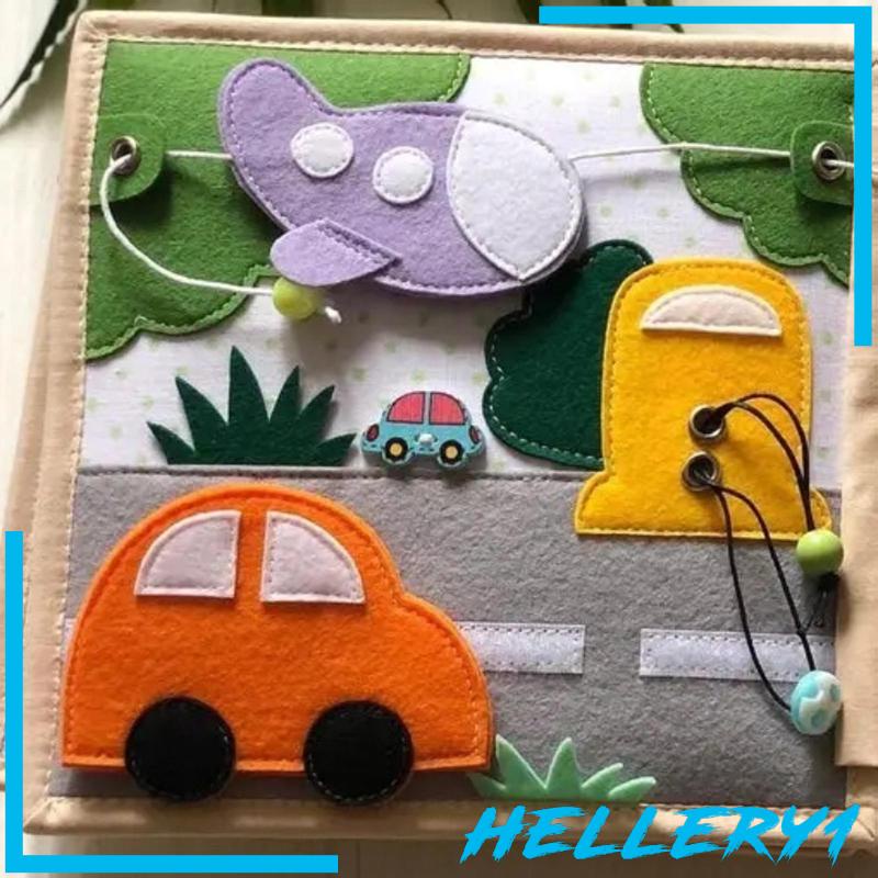 Sách Hoạt Động Theo Phương Pháp Montessori Mềm Mại Cho Bé Sơ Sinh