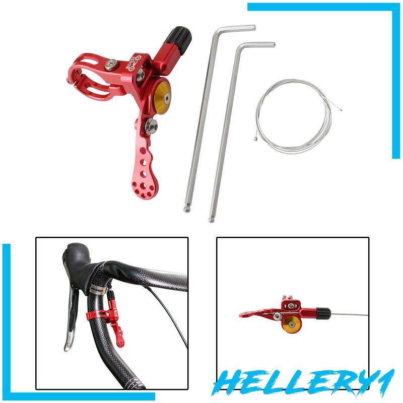 Bộ Điều Khiển Yên Xe Đạp Leo Núi Bằng Hợp Kim Nhôm Kèm Cờ Lê