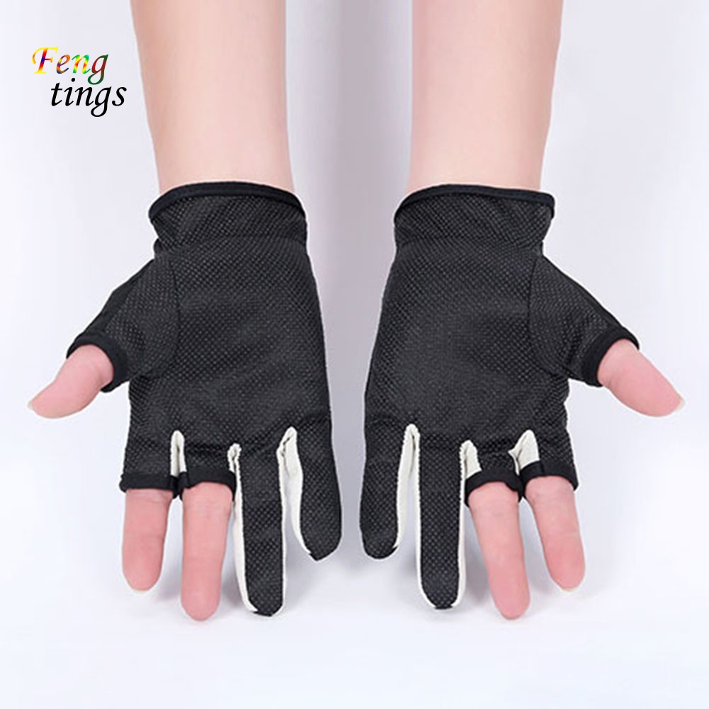 Găng Tay Câu Cá 3 Ngón Chống Trượt Thoáng Khí
